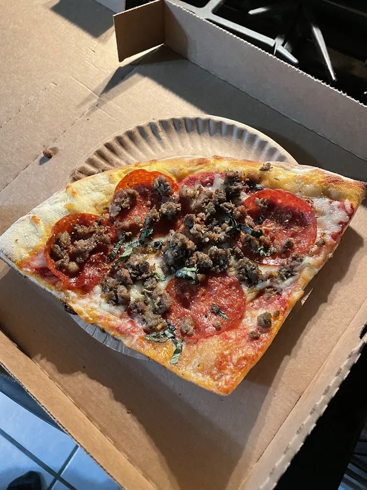Pepperoni and Sausage Pizza
